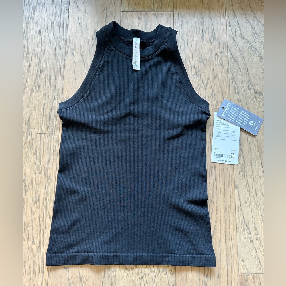 Athleta renew racerback tank - Black XS NWT